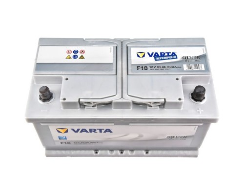 Акумулятор автомобільний Varta Silver Dynamic 85Аh (585200080) Акумулятор автомобільний Varta Silver Dynamic 85Аh (585200080)
