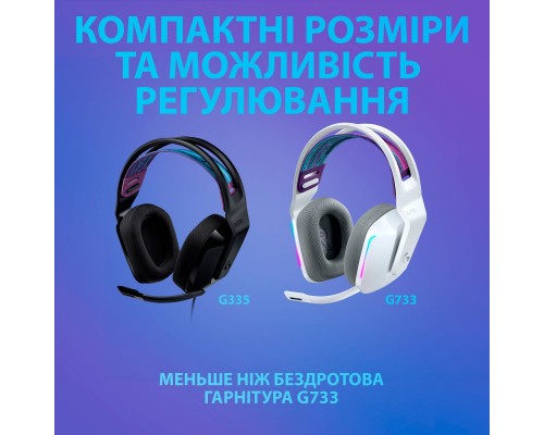 Наушники Logitech G335 Wired Gaming Black (981-000978) Наушники Logitech G335 Wired Gaming Black (981-000978)