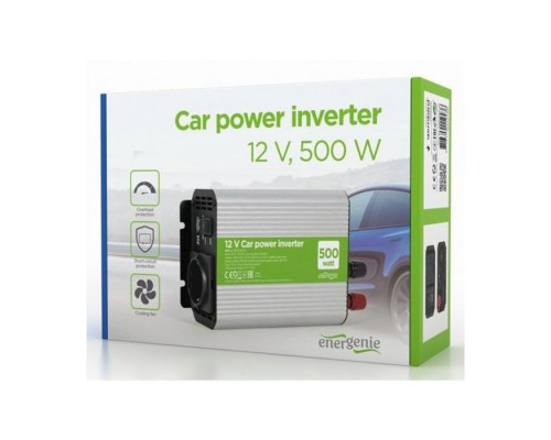 Автомобільний інвертор EnerGenie 12V/220V 500 Вт (EG-PWC500-01) Автомобільний інвертор EnerGenie 12V/220V 500 Вт (EG-PWC500-01)