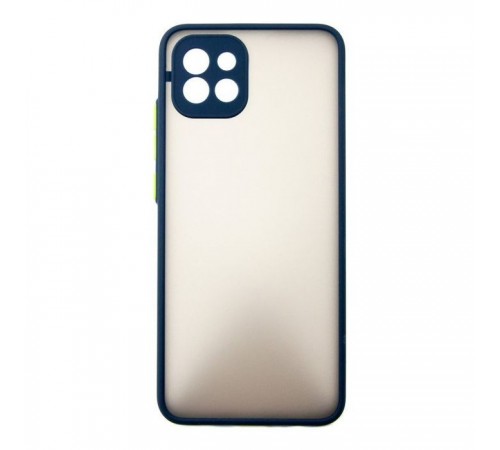 Чохол до мобільного телефона Dengos Matte Samsung Galaxy A03 (blue) (DG-TPU-MATT-94) Чохол до мобільного телефона Dengos Matte Samsung Galaxy A03 (blue) (DG-TPU-MATT-94)