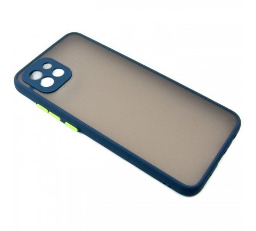 Чохол до мобільного телефона Dengos Matte Samsung Galaxy A03 (blue) (DG-TPU-MATT-94) Чохол до мобільного телефона Dengos Matte Samsung Galaxy A03 (blue) (DG-TPU-MATT-94)