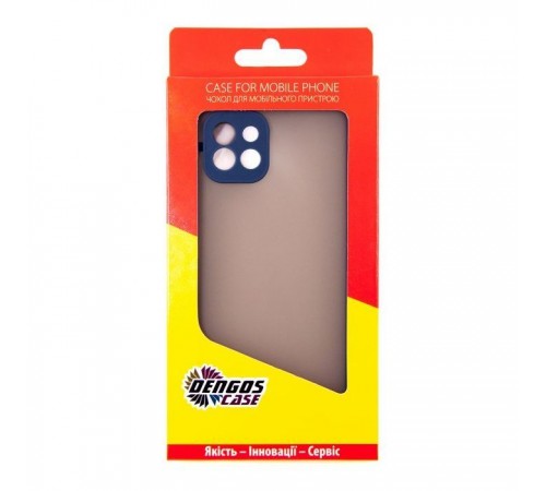 Чохол до мобільного телефона Dengos Matte Samsung Galaxy A03 (blue) (DG-TPU-MATT-94) Чохол до мобільного телефона Dengos Matte Samsung Galaxy A03 (blue) (DG-TPU-MATT-94)