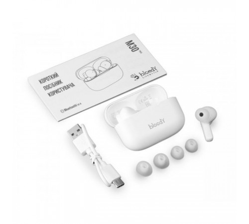 Наушники A4Tech Bloody M30 White Наушники A4Tech Bloody M30 White