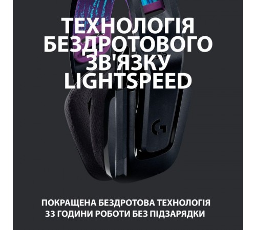 Наушники Logitech G535 Lightspeed Wireless Gaming Headset Black (981-000972) Наушники Logitech G535 Lightspeed Wireless Gaming Headset Black (981-000972)