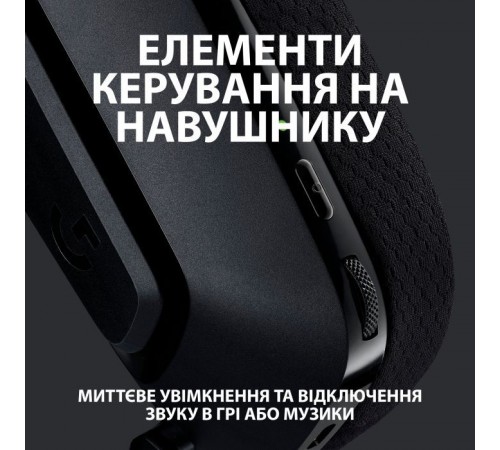 Наушники Logitech G535 Lightspeed Wireless Gaming Headset Black (981-000972) Наушники Logitech G535 Lightspeed Wireless Gaming Headset Black (981-000972)