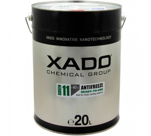 Антифриз Xado Green 11 -40 20 л (XA 58506) Антифриз Xado Green 11 -40 20 л (XA 58506)
