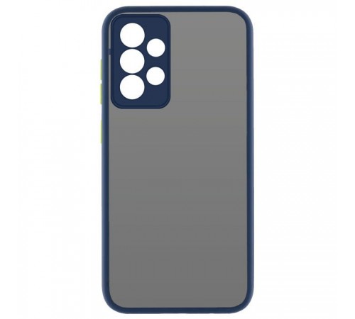 Чохол до мобільного телефона MakeFuture Samsung A33 Frame (Matte PC+TPU) Blue (MCMF-SA33BL) Чохол до мобільного телефона MakeFuture Samsung A33 Frame (Matte PC+TPU) Blue (MCMF-SA33BL)