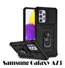Чохол до мобільного телефона BeCover Military Samsung Galaxy A73 SM-A736 Black (707381)