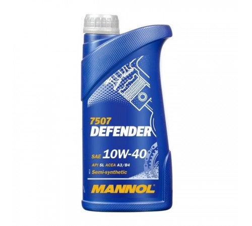 Моторное масло Mannol DEFENDER 1л 10W-40 (MN7507-1) Моторное масло Mannol DEFENDER 1л 10W-40 (MN7507-1)