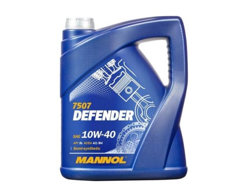 Моторна олива Mannol DEFENDER 5л 10W-40 (MN7507-5) Моторна олива Mannol DEFENDER 5л 10W-40 (MN7507-5)