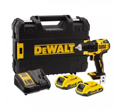 Шуруповерт DeWALT XR Li-Ion 18 В, 65 Нм, 2 АКБ + ЗП, кейс (DCD708D2T) Шуруповерт DeWALT XR Li-Ion 18 В, 65 Нм, 2 АКБ + ЗП, кейс (DCD708D2T)