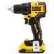Шуруповерт DeWALT XR Li-Ion 18 В, 65 Нм, 2 АКБ + ЗП, кейс (DCD708D2T)