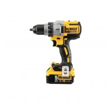 Шуруповерт DeWALT XR Li-Ion 18 В, 95 Нм, 2 АКБ+ЗУ, рукоятка, кейс (DCD991P2)