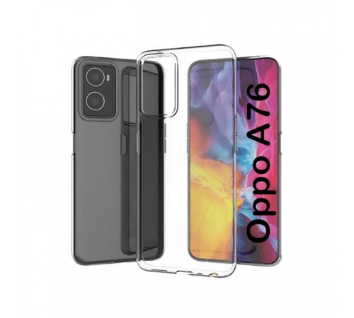 Чохол до мобільного телефона BeCover Oppo A76/A96 Transparancy (707614) Чохол до мобільного телефона BeCover Oppo A76/A96 Transparancy (707614)