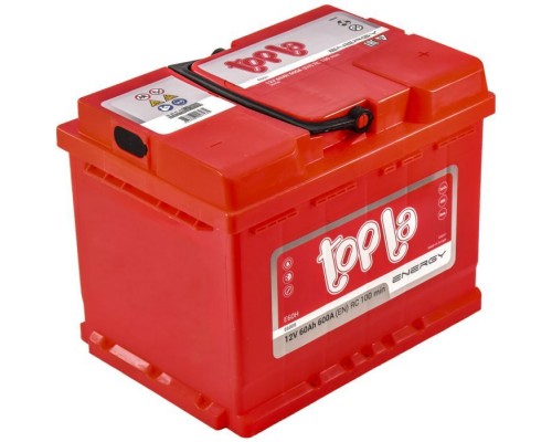 Аккумулятор автомобильный Topla 60 Ah/12V Energy Euro (108 060) Аккумулятор автомобильный Topla 60 Ah/12V Energy Euro (108 060)