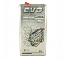 Моторное масло EVO D5 10W-40 TURBO DIESEL 5L (D5 5L 10W-40 TURBO DIESEL)