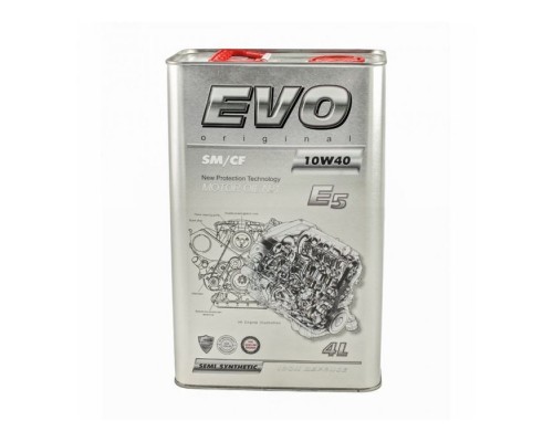 Моторна олива EVO E5 10W-40 SM/CF 4L (E5 4L 10W-40) Моторна олива EVO E5 10W-40 SM/CF 4L (E5 4L 10W-40)