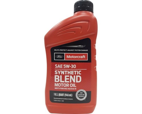 Моторна олива Ford Motorcraft Synthetic Blend 5W-30 946 ml (XO5W30Q1SP) Моторна олива Ford Motorcraft Synthetic Blend 5W-30 946 ml (XO5W30Q1SP)