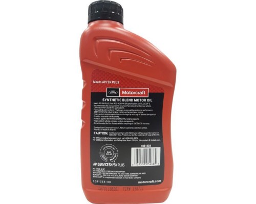 Моторна олива Ford Motorcraft Synthetic Blend 5W-30 946 ml (XO5W30Q1SP) Моторна олива Ford Motorcraft Synthetic Blend 5W-30 946 ml (XO5W30Q1SP)