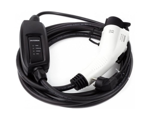 Зарядное устройство для Duosida Type 1 - Schuko (220V), 16A, 3.6кВт, 1-фазное, 5м (EV200269)