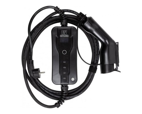 Зарядное устройство для электромобиля HiSmart Type 1 - Schuko (220V), 16A, 3.6кВт, 1-фазное, 5м (EV200689) Зарядное устройство для электромобиля HiSmart Type 1 - Schuko (220V), 16A, 3.6кВт, 1-фазное, 5м (EV200689)