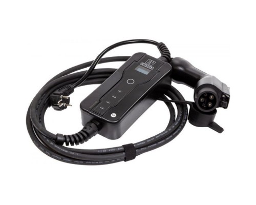 Зарядное устройство для электромобиля HiSmart Type 1 - Schuko (220V), 16A, 3.6кВт, 1-фазное, 5м (EV200689) Зарядное устройство для электромобиля HiSmart Type 1 - Schuko (220V), 16A, 3.6кВт, 1-фазное, 5м (EV200689)