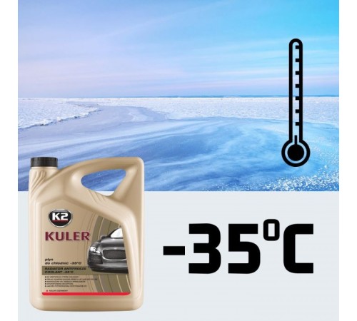 Антифриз K2 KULER -35C 5л RED (T205C) Антифриз K2 KULER -35C 5л RED (T205C)