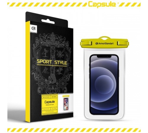 Чохол до мобільного телефона Armorstandart Capsule Waterproof Case Yellow (ARM59234) Чохол до мобільного телефона Armorstandart Capsule Waterproof Case Yellow (ARM59234)