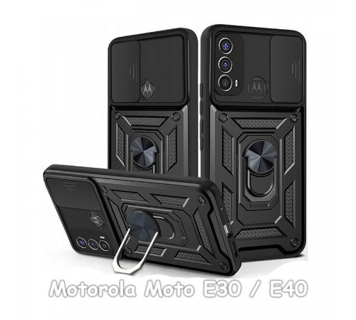 Чохол до мобільного телефона BeCover Military Motorola Moto E30 / E40 Black (708182) Чохол до мобільного телефона BeCover Military Motorola Moto E30 / E40 Black (708182)