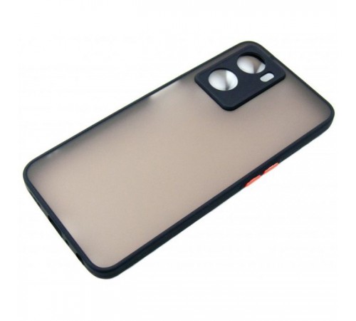 Чохол до мобільного телефона Dengos Matte OPPO A57s (black) (DG-TPU-MATT-117) Чохол до мобільного телефона Dengos Matte OPPO A57s (black) (DG-TPU-MATT-117)