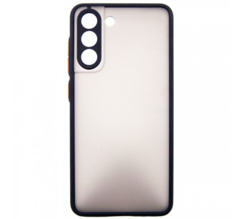 Чехол для мобильного телефона Dengos Matte Samsung Galaxy S21 FE (black) (DG-TPU-MATT-114) Чехол для мобильного телефона Dengos Matte Samsung Galaxy S21 FE (black) (DG-TPU-MATT-114)