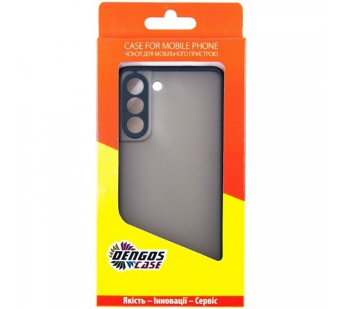 Чехол для мобильного телефона Dengos Matte Samsung Galaxy S21 FE (black) (DG-TPU-MATT-114) Чехол для мобильного телефона Dengos Matte Samsung Galaxy S21 FE (black) (DG-TPU-MATT-114)