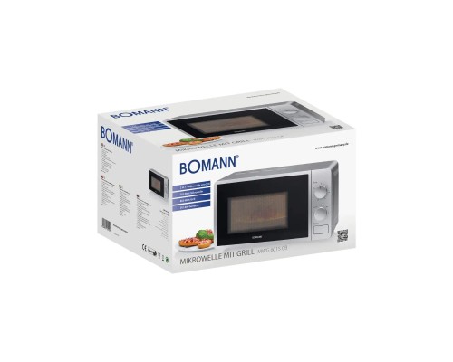 Микроволновая печь Bomann MWG 6015 CB silver (MWG6015CB silver) Микроволновая печь Bomann MWG 6015 CB silver (MWG6015CB silver)