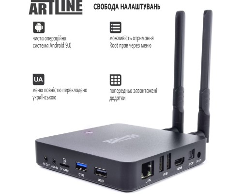 Медиаплеер Artline TvBox KM6 (KM6) Медиаплеер Artline TvBox KM6 (KM6)