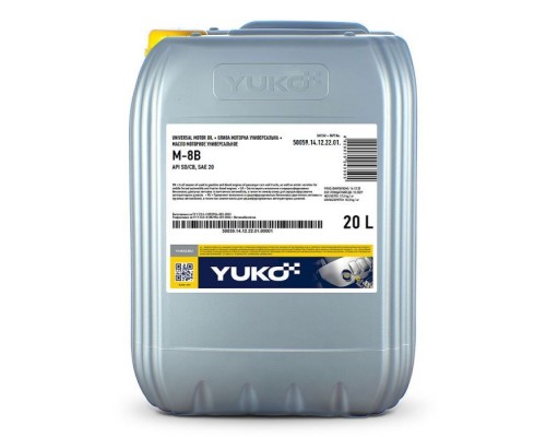 Моторна олива Yuko М-8В 20л (4820070243505)