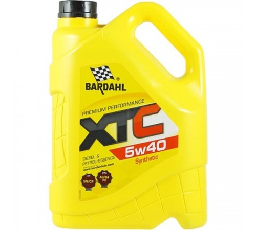 Моторное масло BARDAHL XTC 5W40 5л (36163) Моторное масло BARDAHL XTC 5W40 5л (36163)