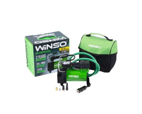 Автомобільний компресор WINSO 7 Атм 35 л/хв (121000) Автомобільний компресор WINSO 7 Атм 35 л/хв (121000)