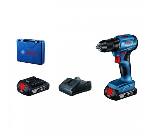 Шуруповерт Bosch GSR 185-LI, 2х2.0 Ah, ЗП GAL 18V-20, кейс (0.601.9K3.000) Шуруповерт Bosch GSR 185-LI, 2х2.0 Ah, ЗП GAL 18V-20, кейс (0.601.9K3.000)