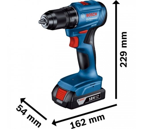 Шуруповерт Bosch GSR 185-LI, 2х2.0 Ah, ЗП GAL 18V-20, кейс (0.601.9K3.000) Шуруповерт Bosch GSR 185-LI, 2х2.0 Ah, ЗП GAL 18V-20, кейс (0.601.9K3.000)