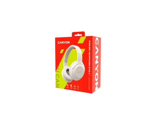 Навушники Canyon BTHS-3 Beige (CNS-CBTHS3BE) Навушники Canyon BTHS-3 Beige (CNS-CBTHS3BE)