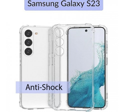 Чохол до мобільного телефона BeCover Anti-Shock Samsung Galaxy S23 SM-S911 Clear (708897) Чохол до мобільного телефона BeCover Anti-Shock Samsung Galaxy S23 SM-S911 Clear (708897)
