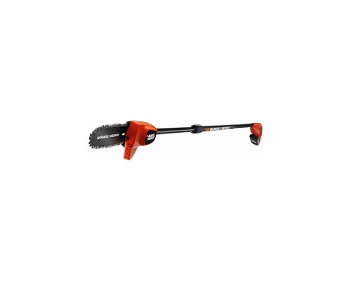 Кущоріз Black&Decker висоторіз, 18V,2Ah, штанга 150-244 см, довжина шини 20 см (GPC1820L20)