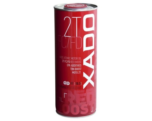 Моторное масло Xado 2T FC/FD Red Boost 1 л (XA 26199) Моторное масло Xado 2T FC/FD Red Boost 1 л (XA 26199)