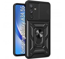 Чохол до мобільного телефона BeCover Military Samsung Galaxy A34 5G SM-A346 Black (709137)