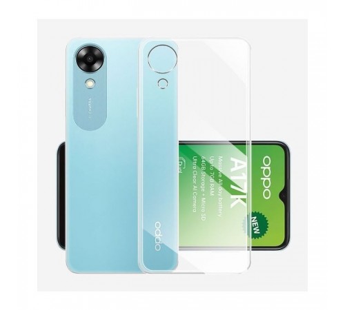 Чохол до мобільного телефона BeCover Oppo A17k 4G Transparancy (709301) Чохол до мобільного телефона BeCover Oppo A17k 4G Transparancy (709301)