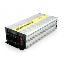 Автомобільний інвертор 12V/220V 1500W чиста синусоїда, 2xShuko, 1xUSB Ritar (RSC-1500)