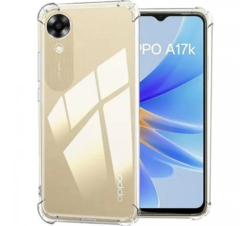 Чохол до мобільного телефона BeCover Oppo A17k 4G Clear (709344) Чохол до мобільного телефона BeCover Oppo A17k 4G Clear (709344)
