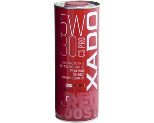 Моторна олива Xado 5W-30 C3 Pro Red Boost( ж/б 1 л ) (XA 26168) Моторна олива Xado 5W-30 C3 Pro Red Boost( ж/б 1 л ) (XA 26168)