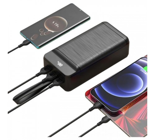 Батарея универсальная XO 50000mAh, PD/18W, QC3.0/22.5W, Flashlight, Input(Micro,Type-C,Lightning), Output(3*USB,Type-C) (XO-PR158/29211) Батарея универсальная XO 50000mAh, PD/18W, QC3.0/22.5W, Flashlight, Input(Micro,Type-C,Lightning), Output(3*USB,Type-C) (XO-PR158/29211)