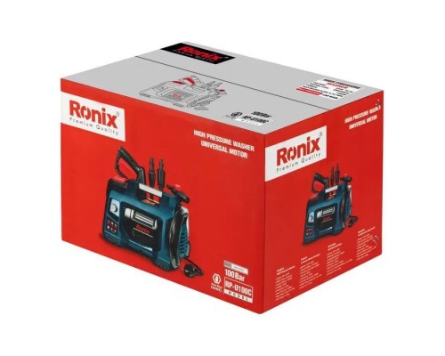 Мийка високого тиску Ronix 1400Вт, 100Bar (RP-U100C) Мийка високого тиску Ronix 1400Вт, 100Bar (RP-U100C)
